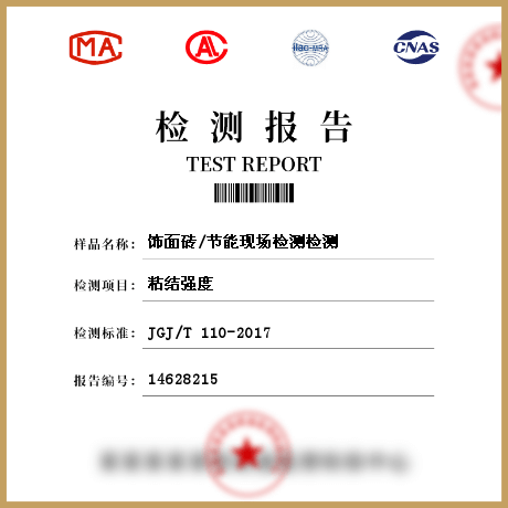 飾面磚/節能現場檢測檢測