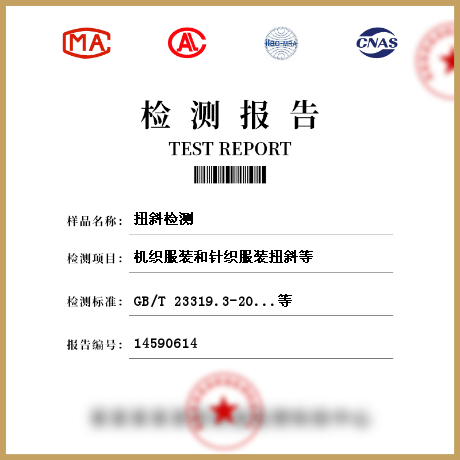 扭斜檢測